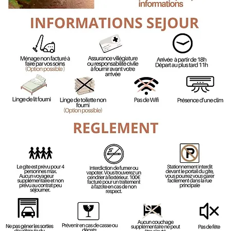 Chez Bisset_2chambres 4personnes Lezoux